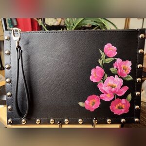 White House Black Market thin clutch Approx Size